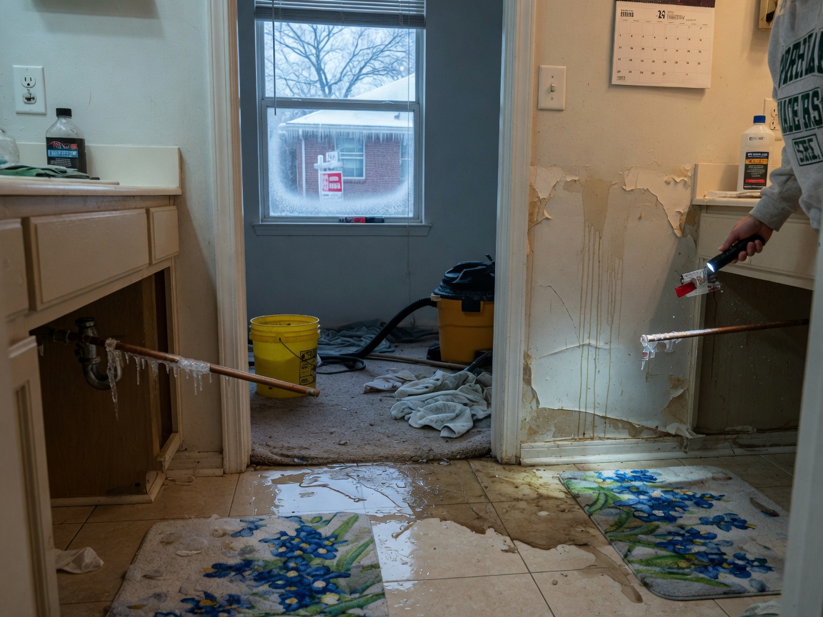 What to Check After a Pipe Freeze in North Dallas Homes