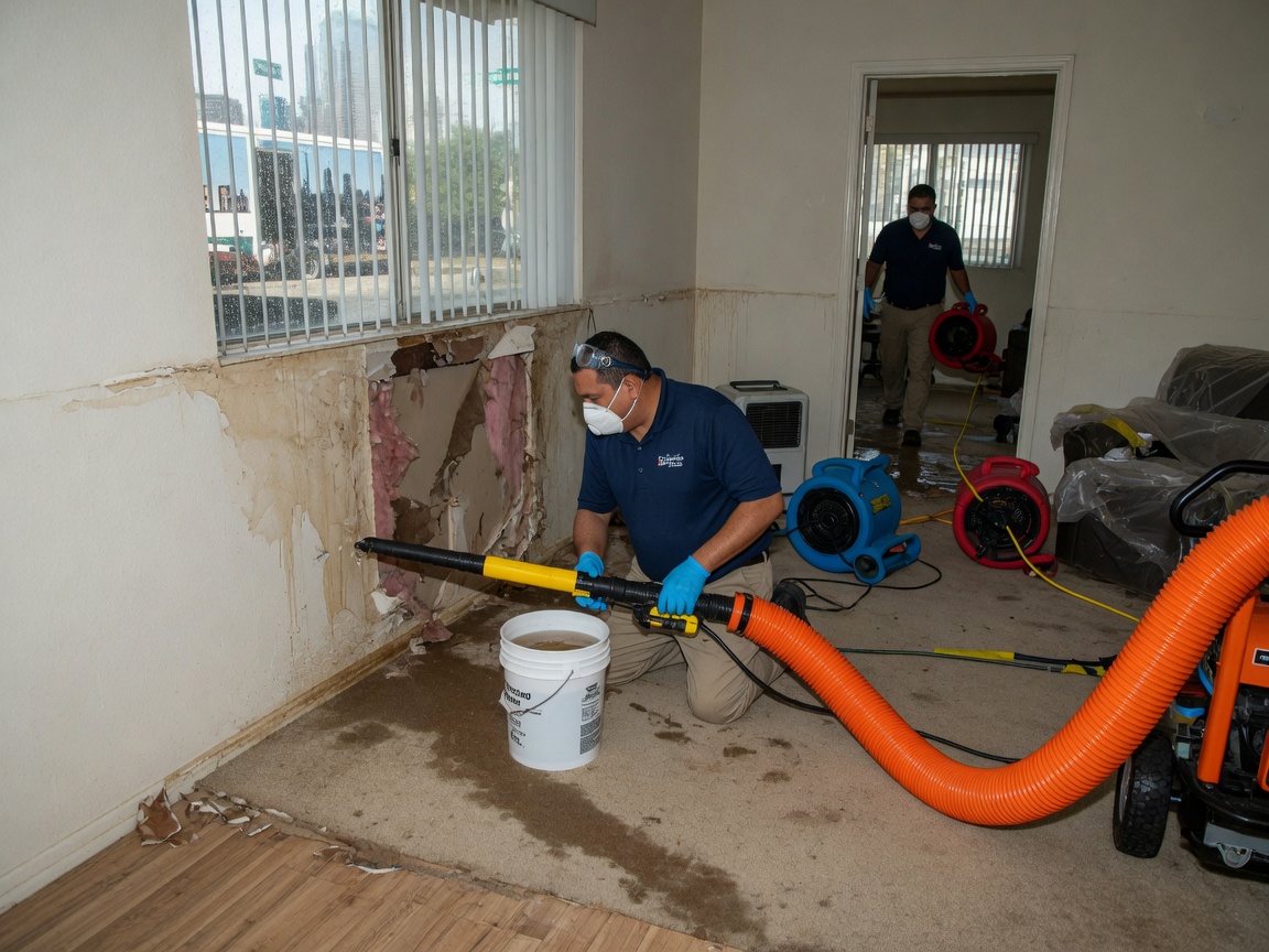 Water Damage Restoration in Saint Hedwig, TX 75217